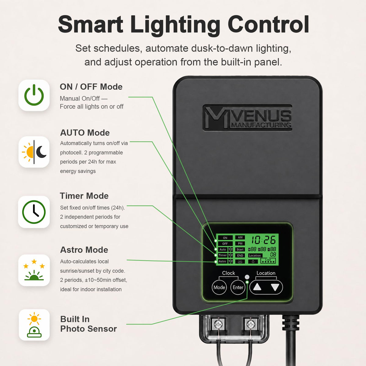 200W Low Voltage Landscape Lighting Transformer 12V H5056