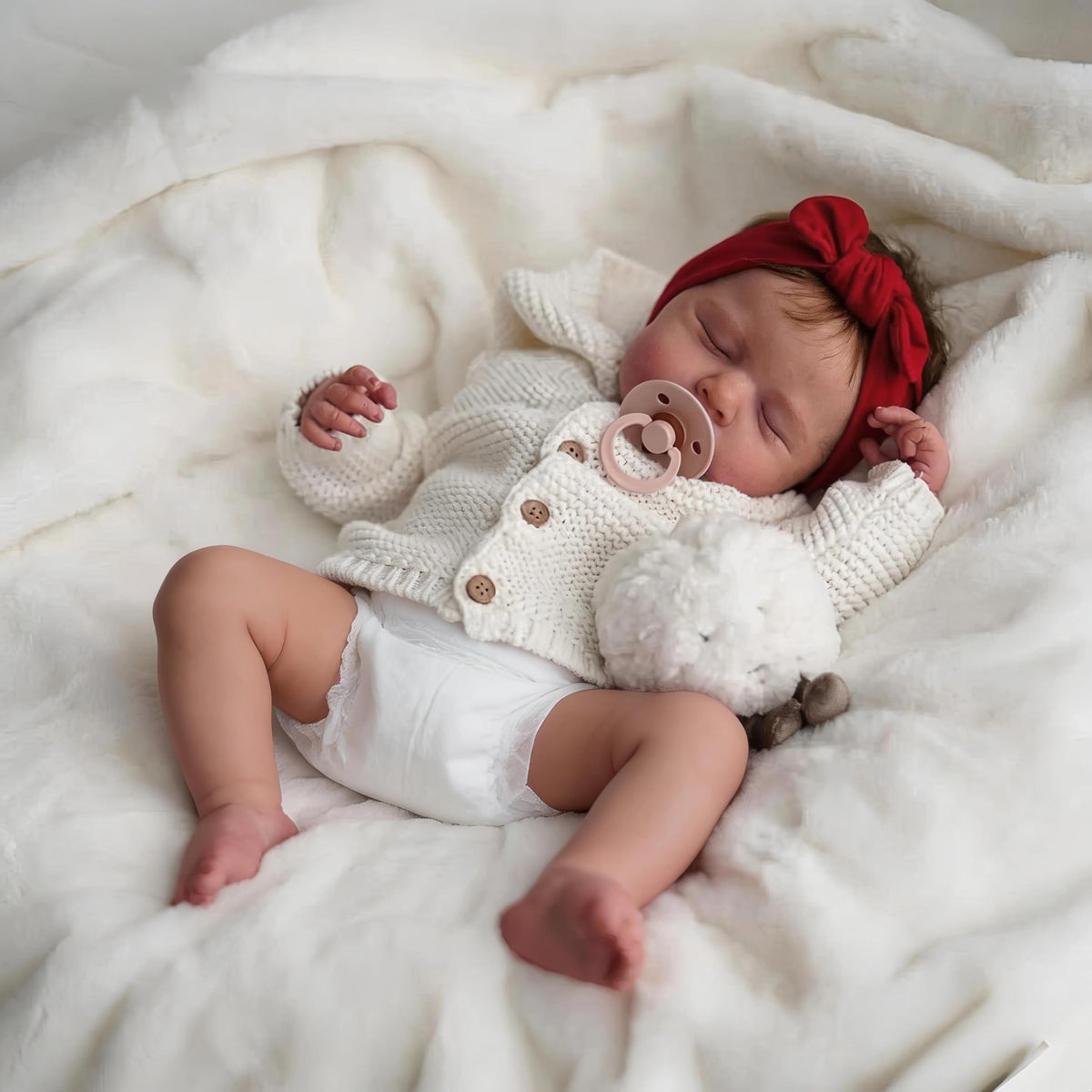 Lifelike Reborn Baby Dolls Full Body 20" Realistic Baby Dolls Girl J3805
