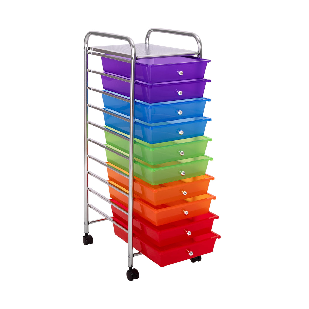 10 Drawer Rolling Storage Cart V357983