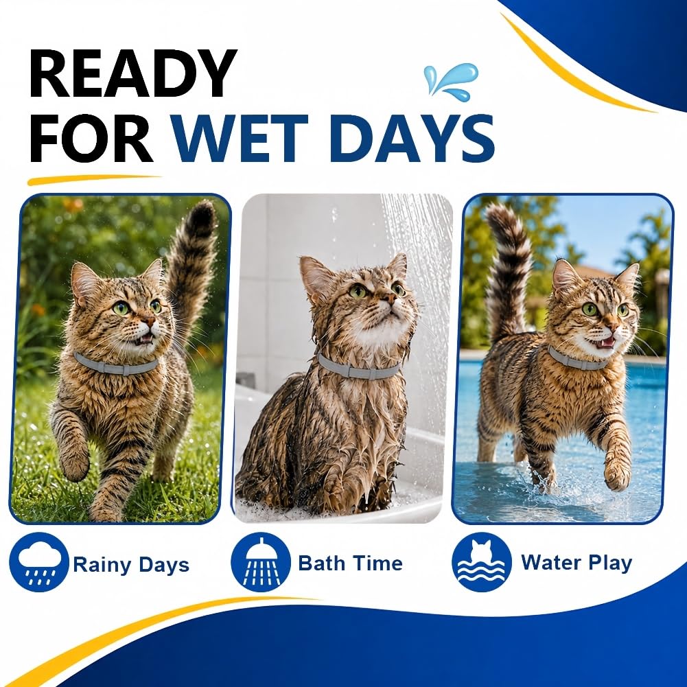 Flea & Tick Collar for Cats 4 Pack G2533