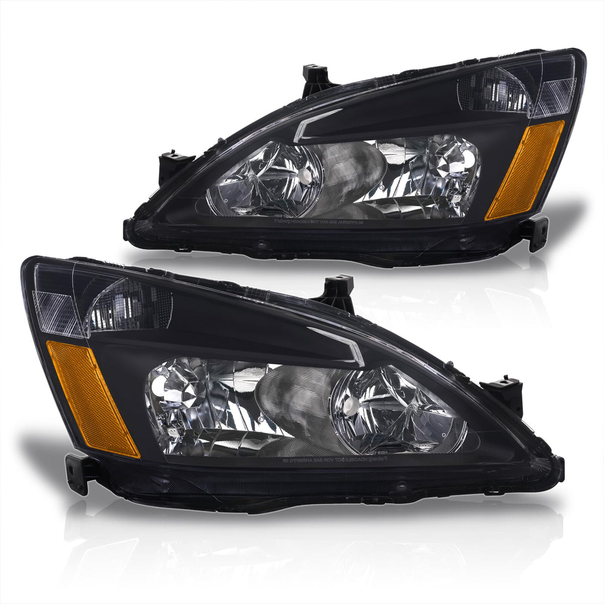 Headlights Assembly Left+Right Pair I686