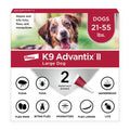 Flea & Tick Topical for Large Dogs 21–55 lbs., 2ct Z958