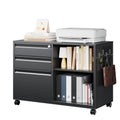 3 Drawer Metal File Cabinet with Lock M828119