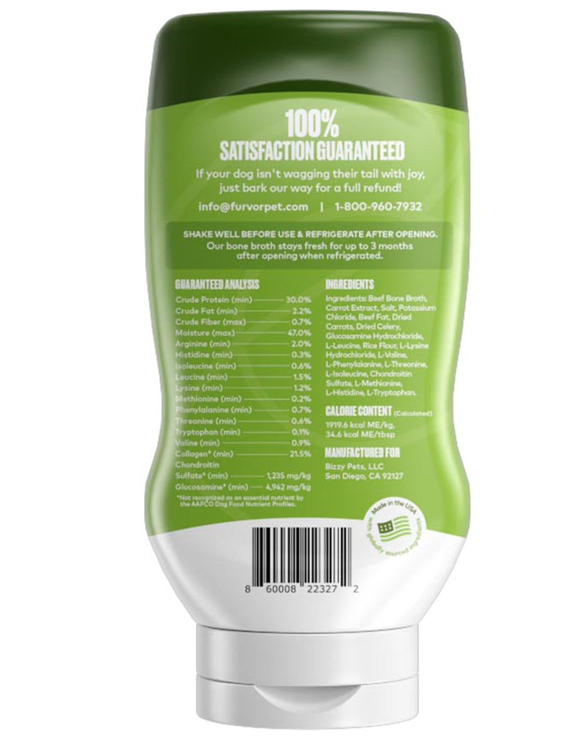 Beef Bone Broth Concentrate for Dogs, 16 oz Q977375