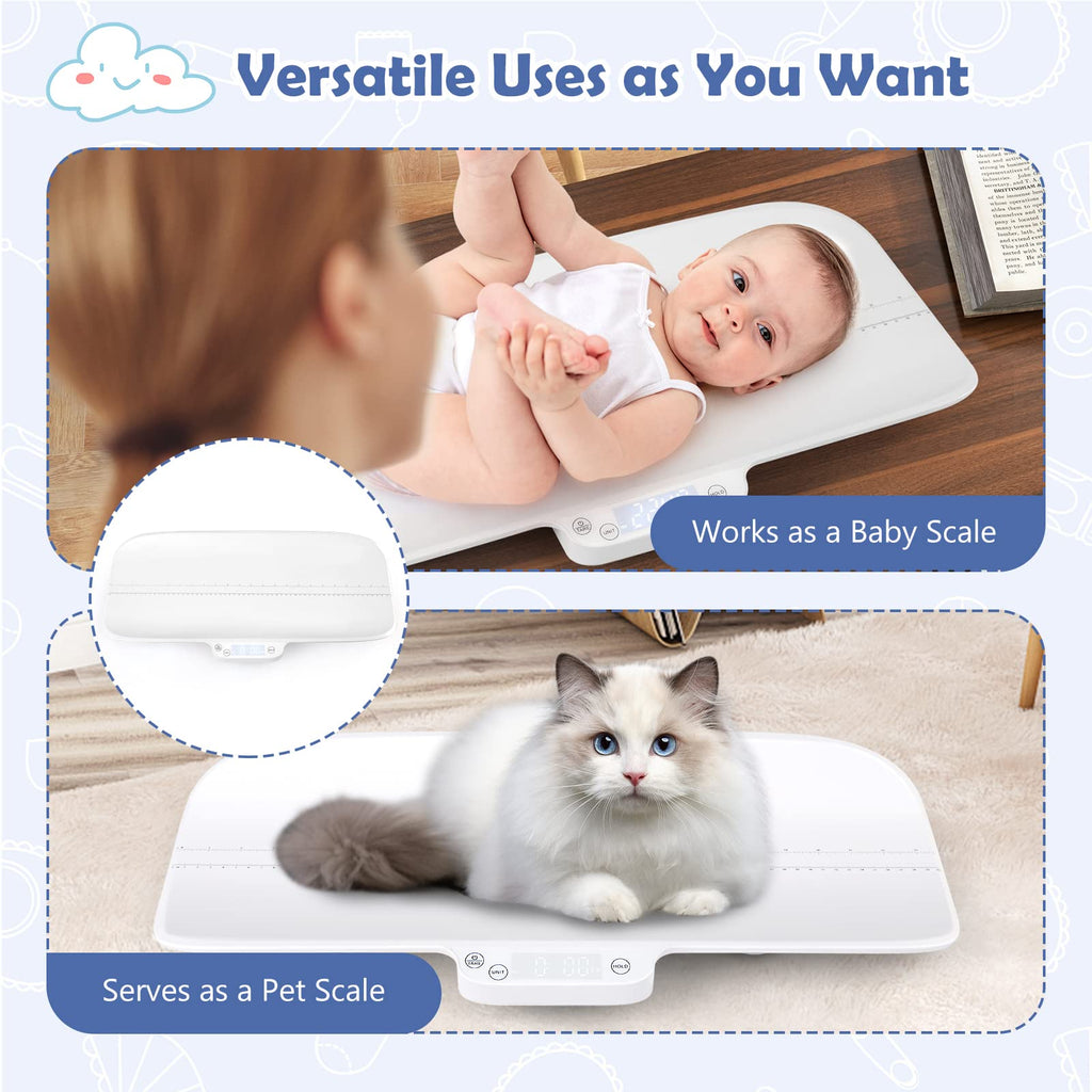 66lb Digital Baby and Pet Scale with Hold Function F302339