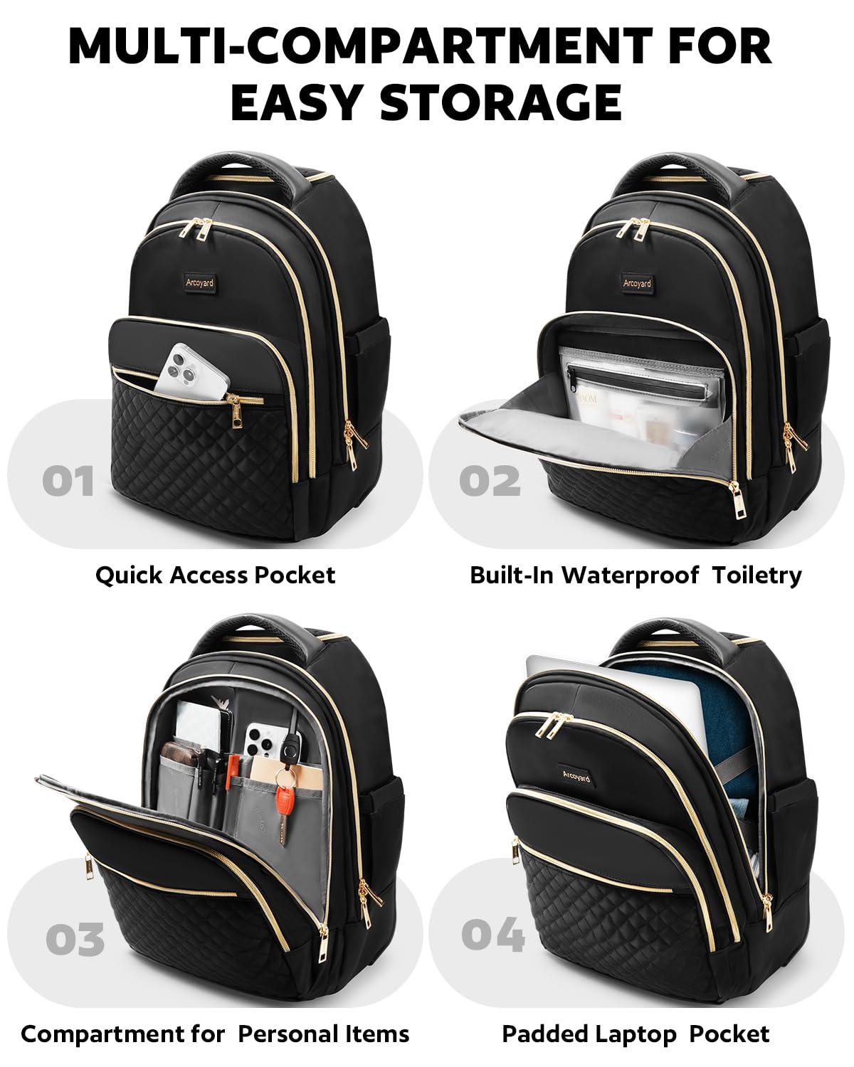 Rolling Backpack with Wheels R5084
