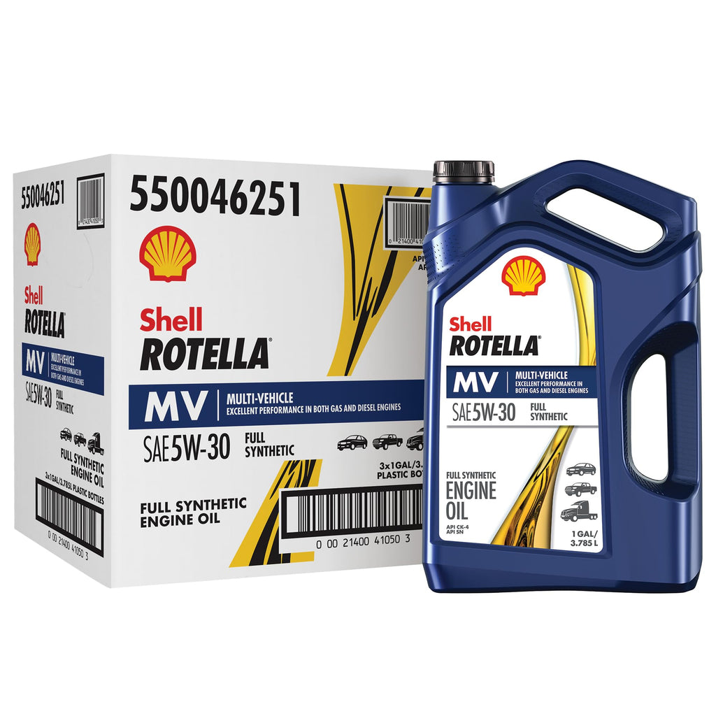 Full Synthetic 5W-30 Diesel Engine Oil, 1 Gallon (3 Pack) Q175
