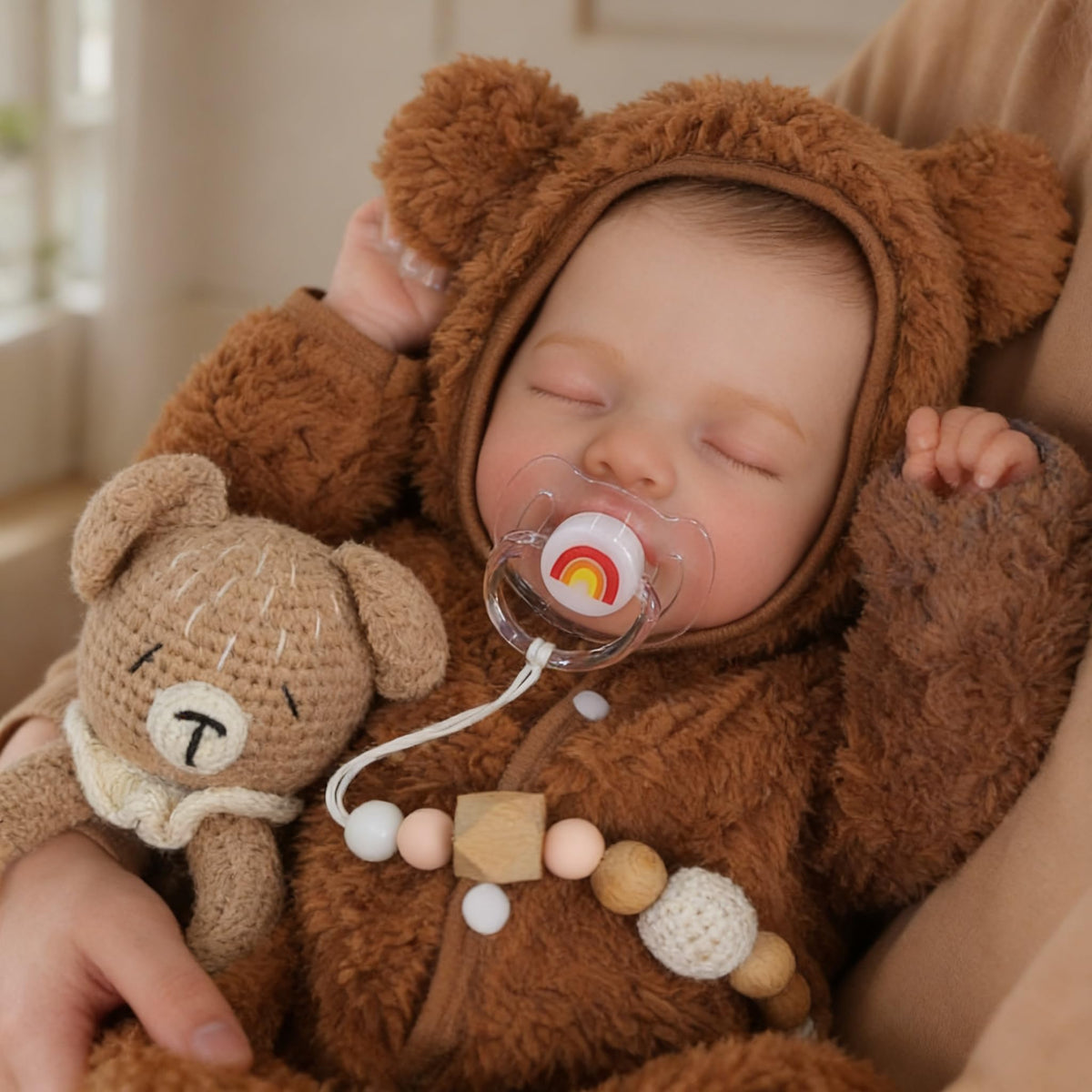 20 Inch Weighted Vinyl Baby Doll V542