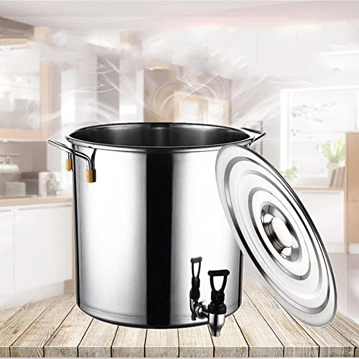 Stainless Steel Stock Pot With Spigot Z246611