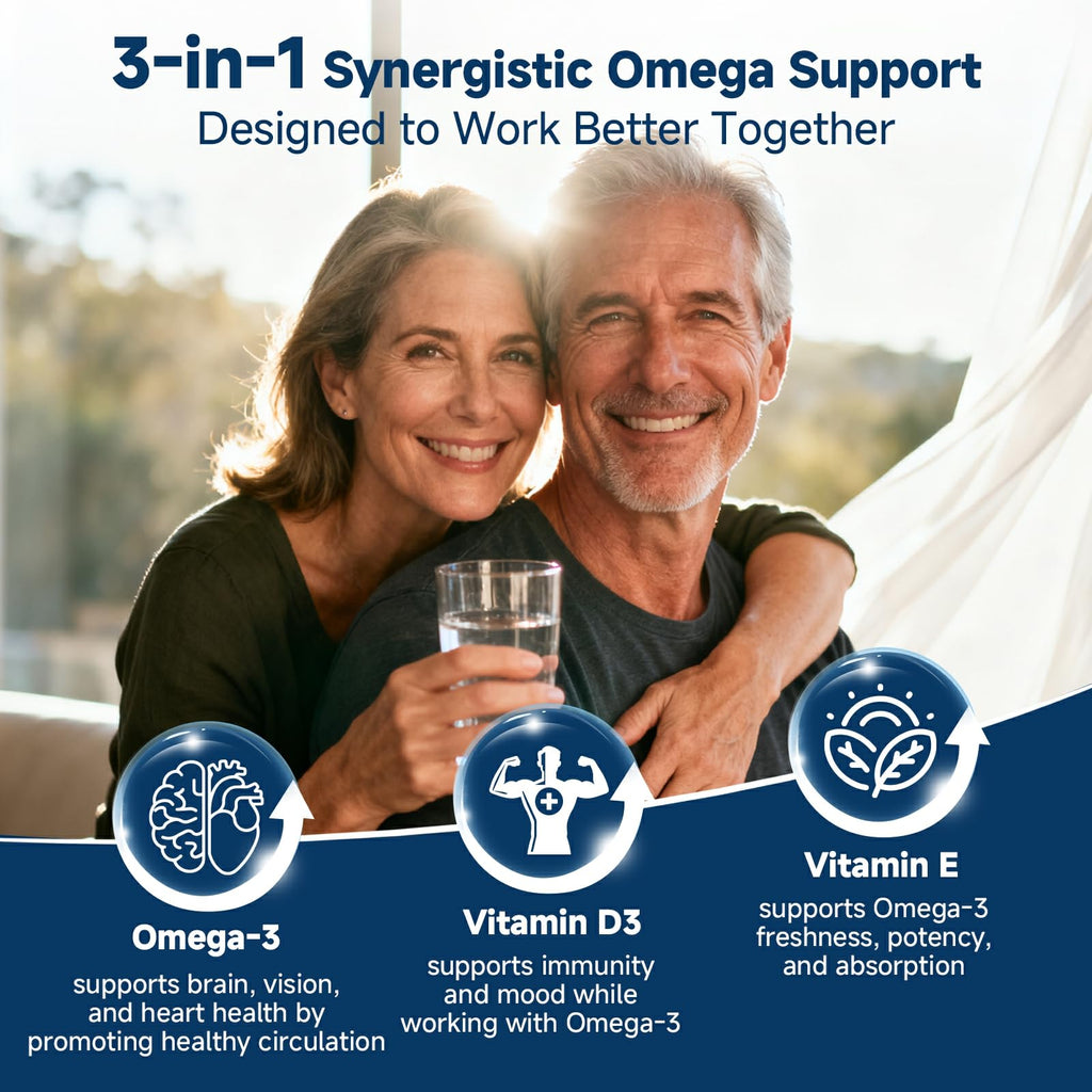 Omega-3 Fish Oil Softgels 1120mg 120 Softgels F21491