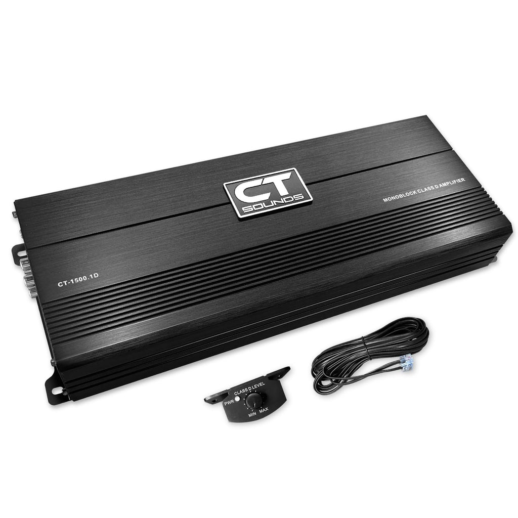 Dual 12” 2600W Subwoofer Box and Amplifier D8795