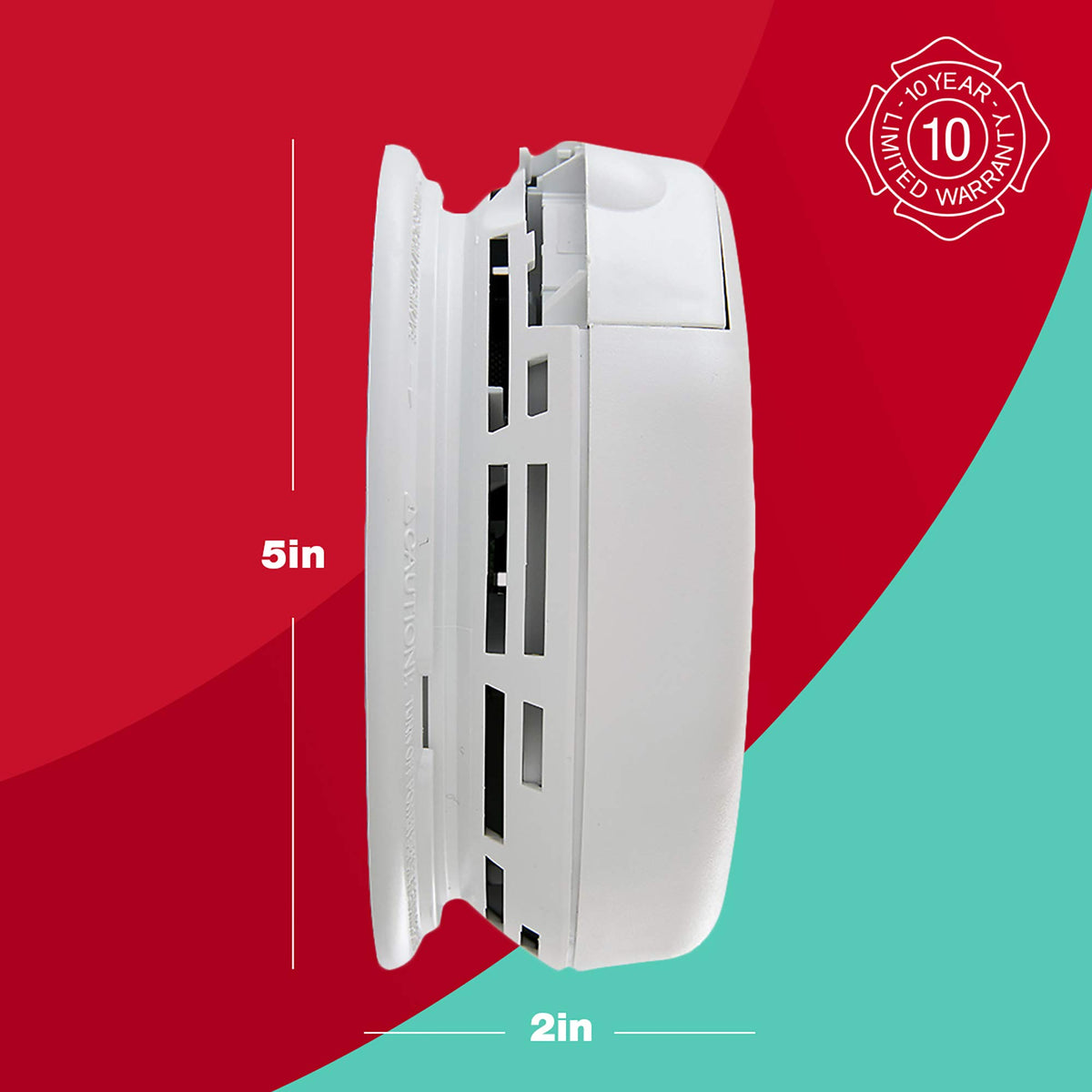 Hardwired Smoke and Carbon Monoxide Detector with Battery Backup, 3-Pack T32859