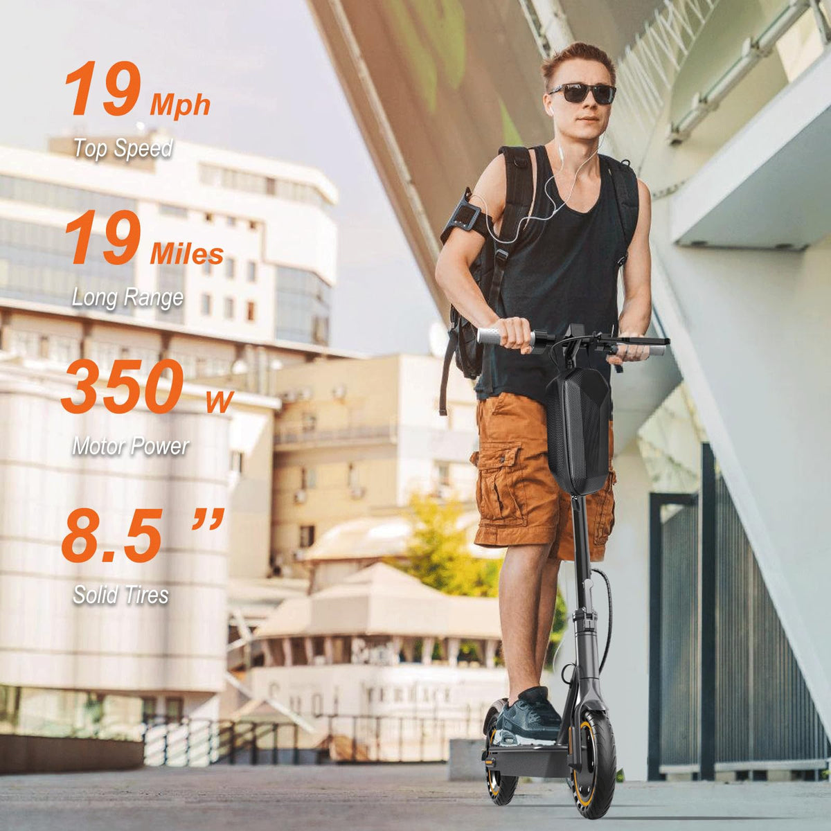Folding Electric Scooter with Dual Brakes System X715083