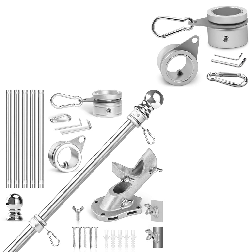 1 Inch Flag Pole Rings & Kit E423959