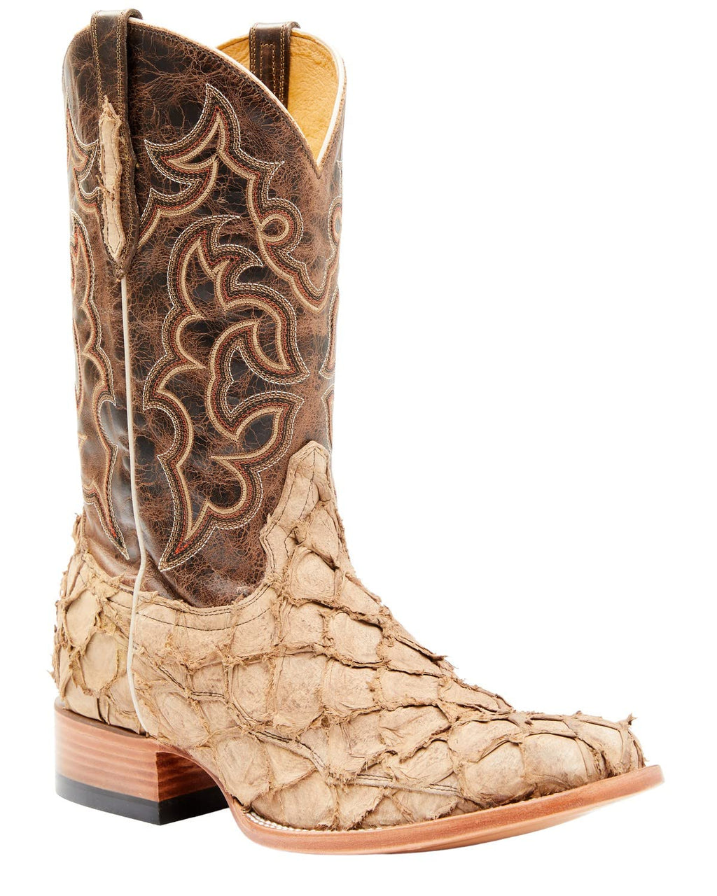 Western Boot Broad Square Toe M6323