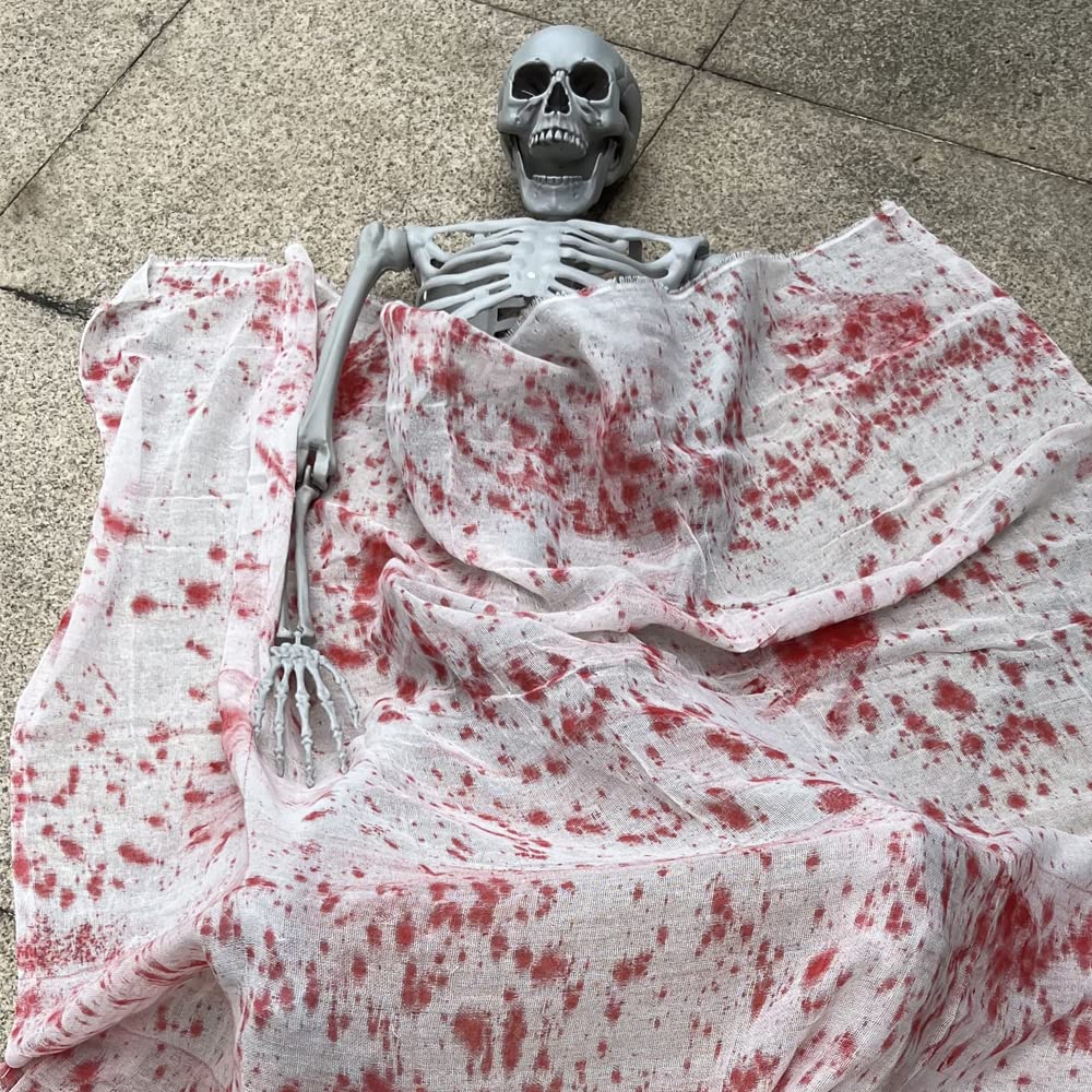 5.4Ft Life Size Skeleton with Movable Joints N81535