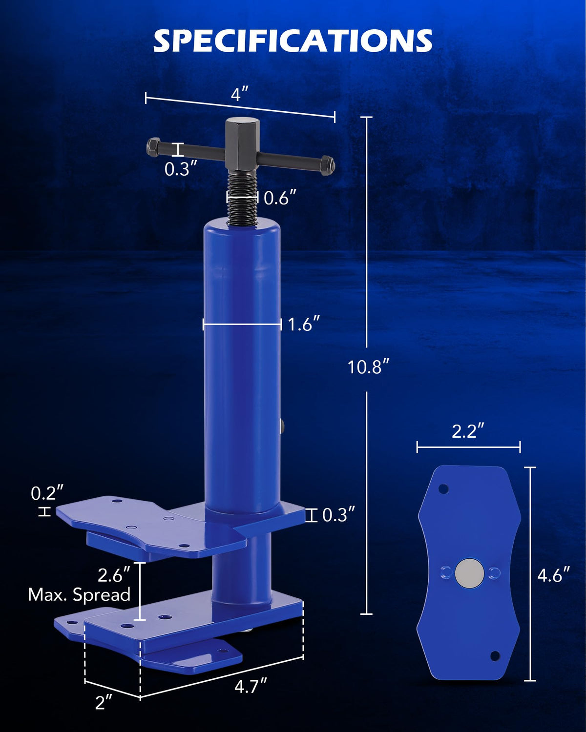 Brake Caliper Piston Compressor Tool K26672