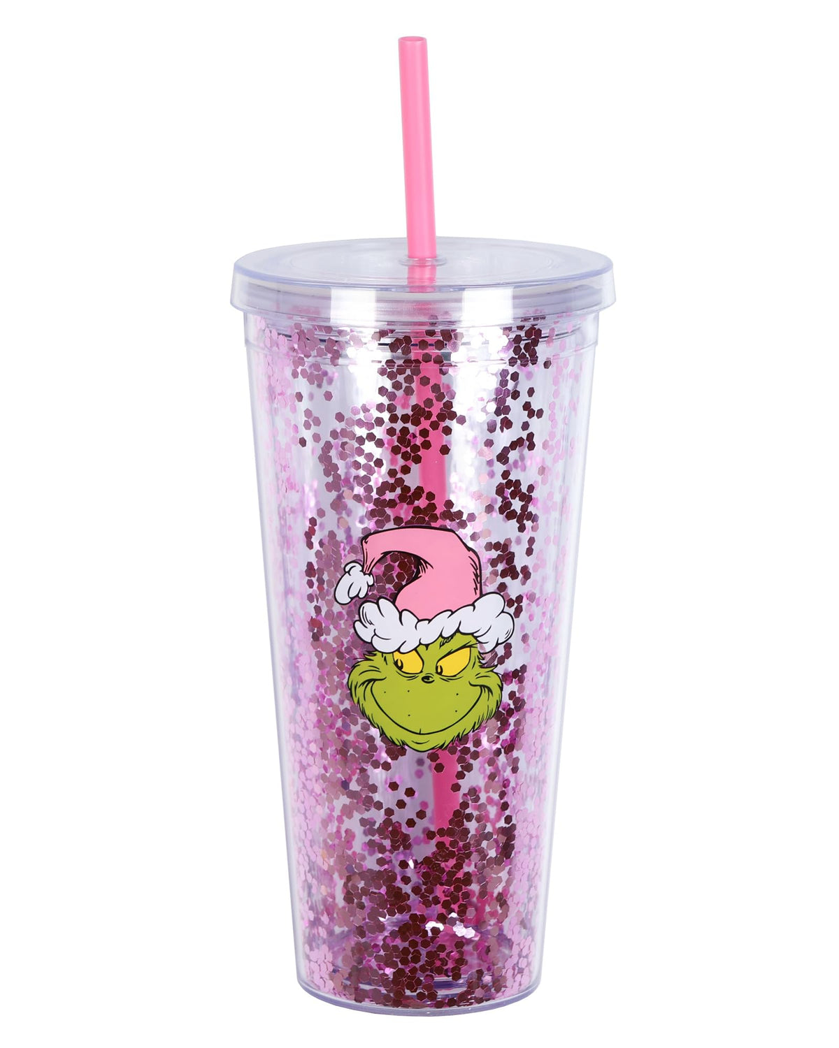 Pink 22 oz Insulated Tumbler with Straw S734278