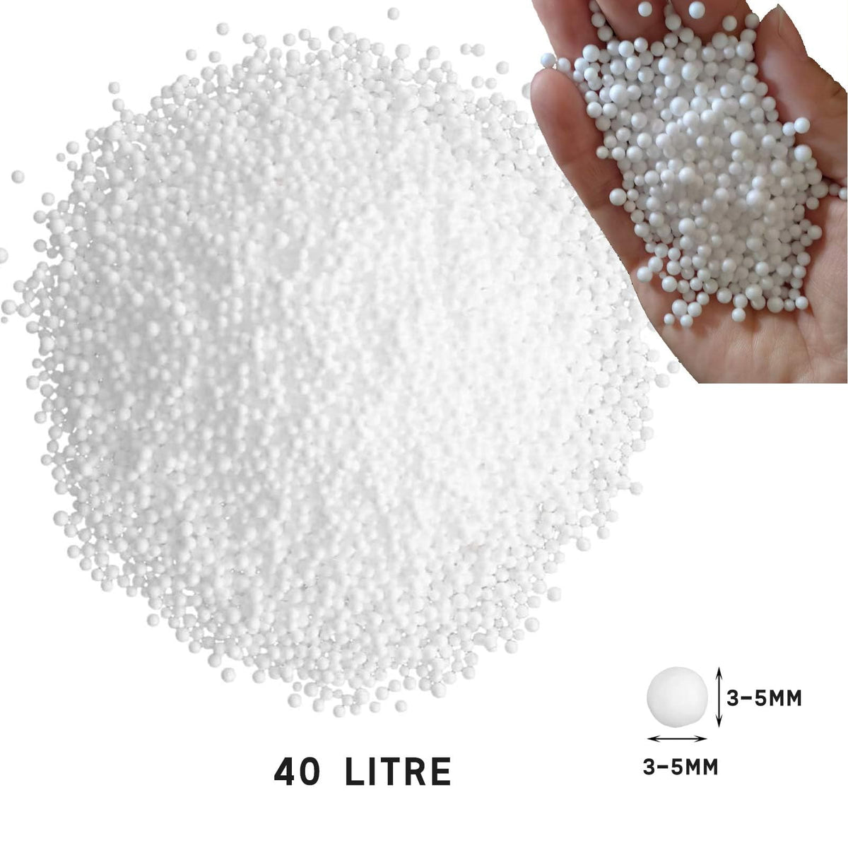 EPS Bean Bag Filler Beads 40 Liters M603315