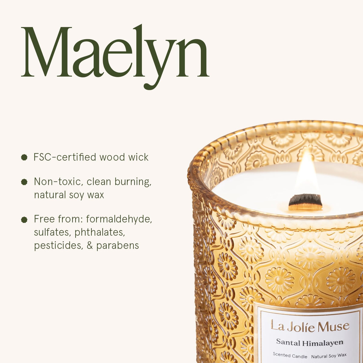 Scented Candles 19 oz Natural Soy U64010