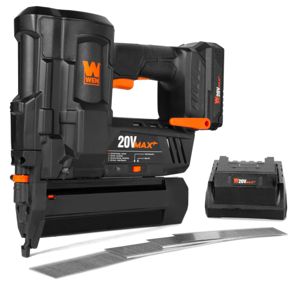 20V Max Cordless 18-Gauge Brad Nailer with Battery and Charger O2854