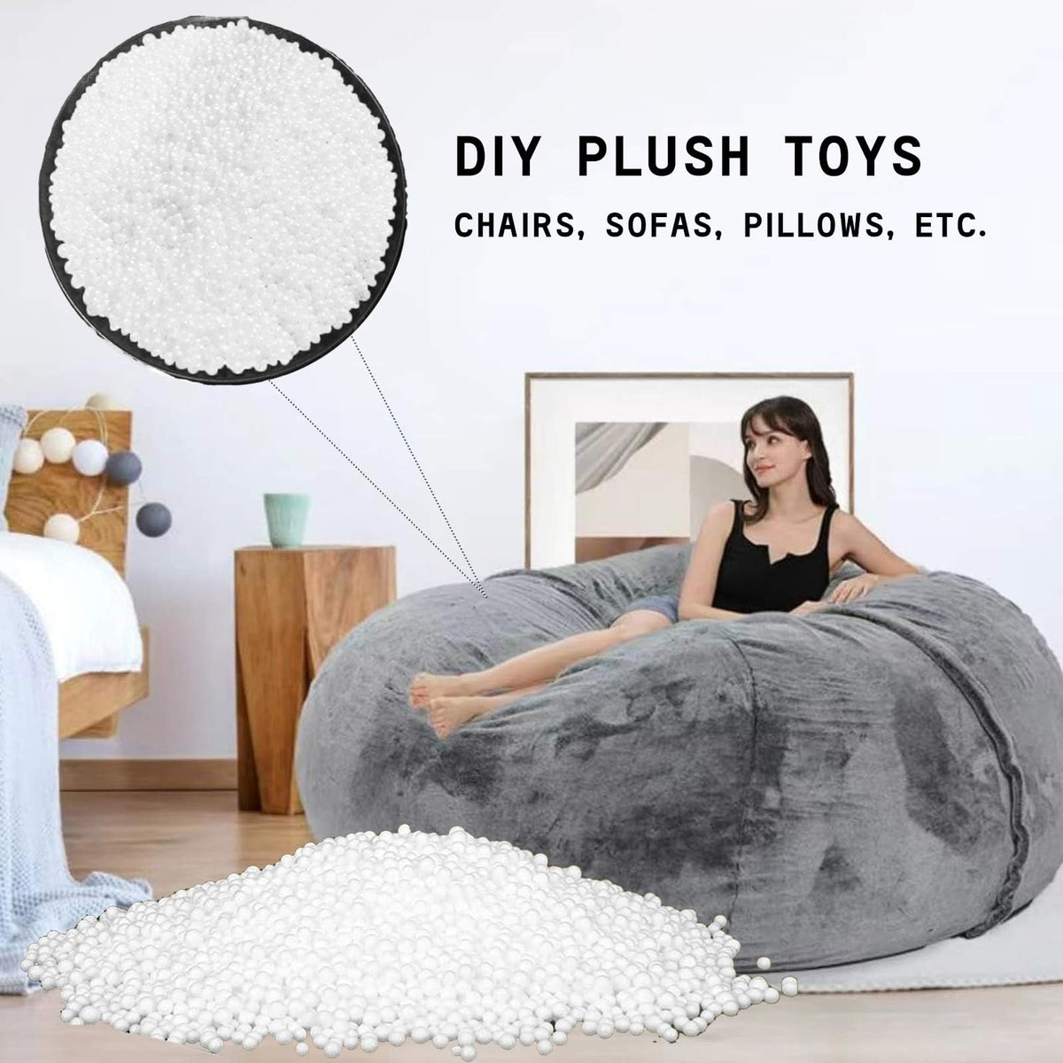 EPS Bean Bag Filler Beads 40 Liters M603315