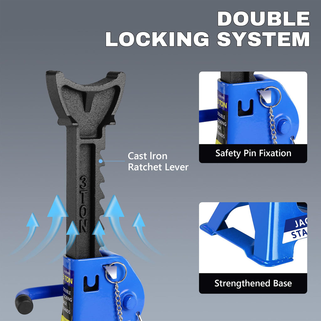 2 Ton Low Profile Hydraulic Floor Jack with Jack Stands Z269