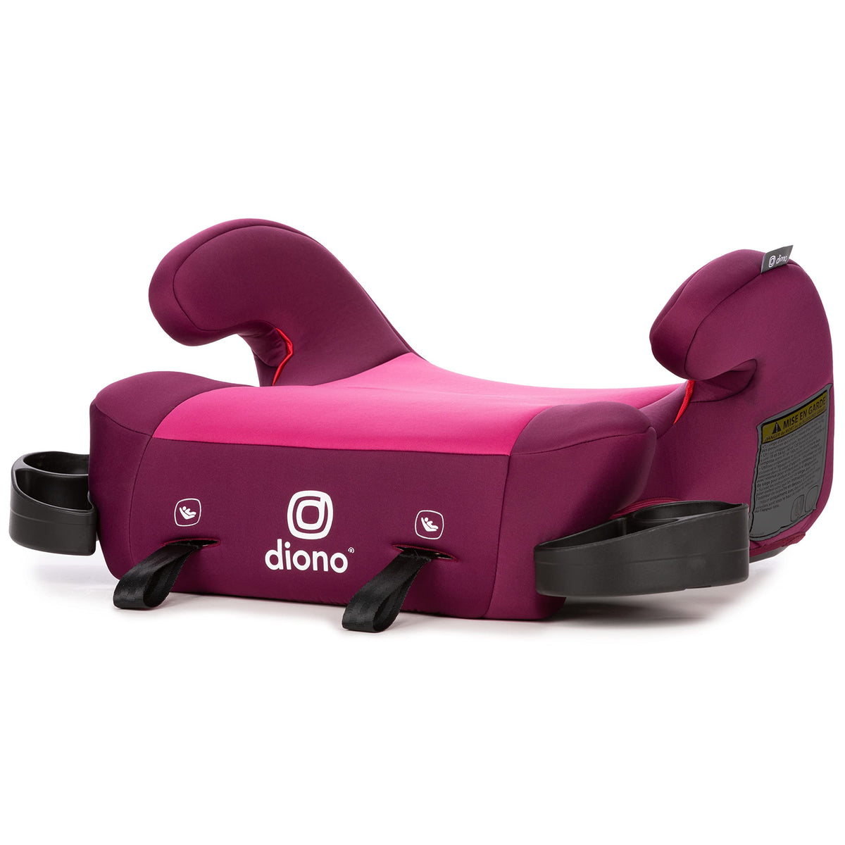 Backless Belt-Positioning Booster Car Seat, 1 Pink & 1 Blue, 40-120 lbs T73702