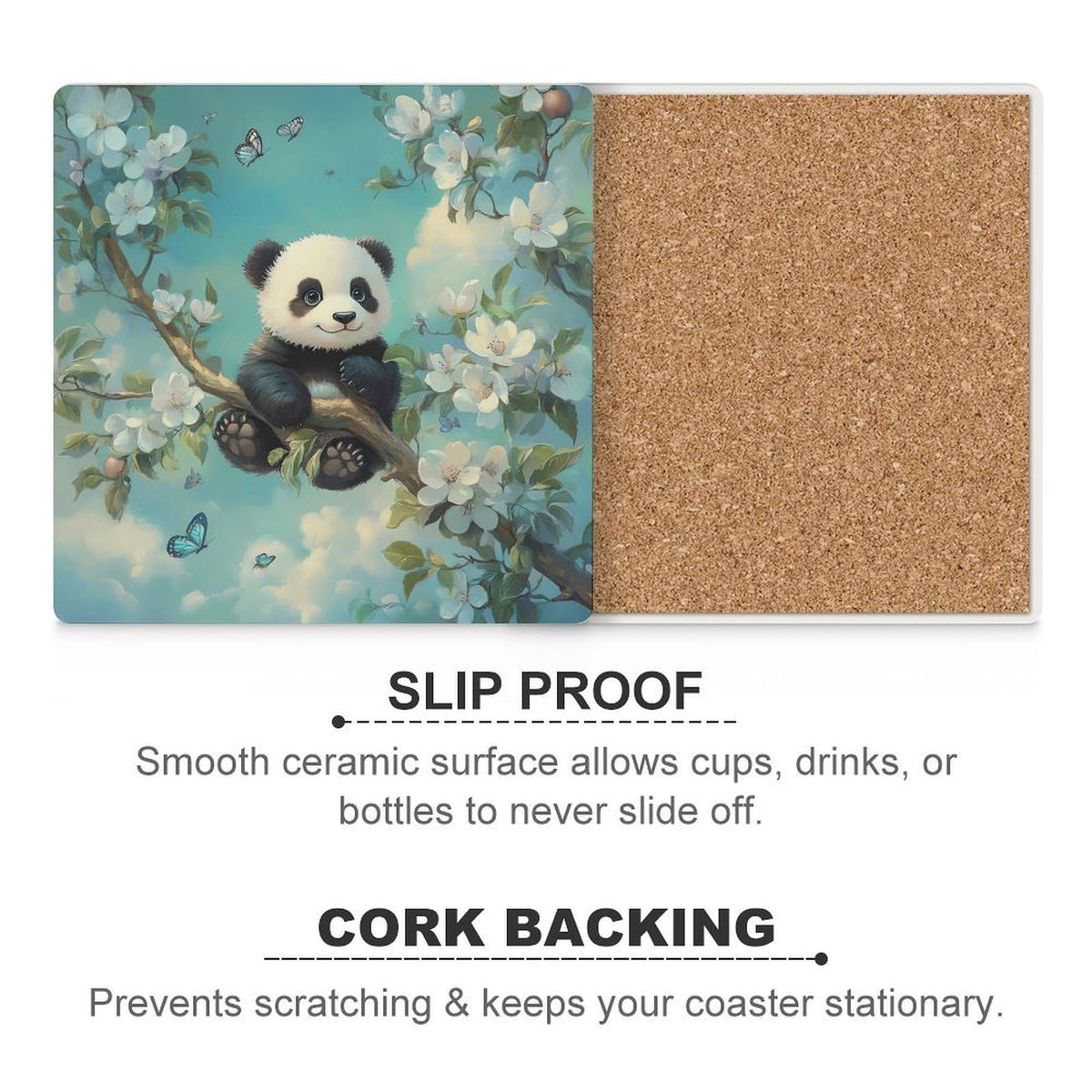 Ceramic Coasters Set H601