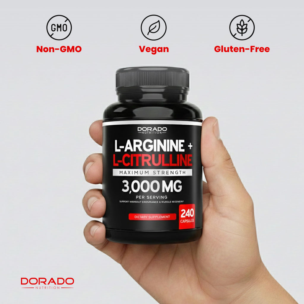 L Arginine L Citrulline 3000mg 240 Capsules N335051