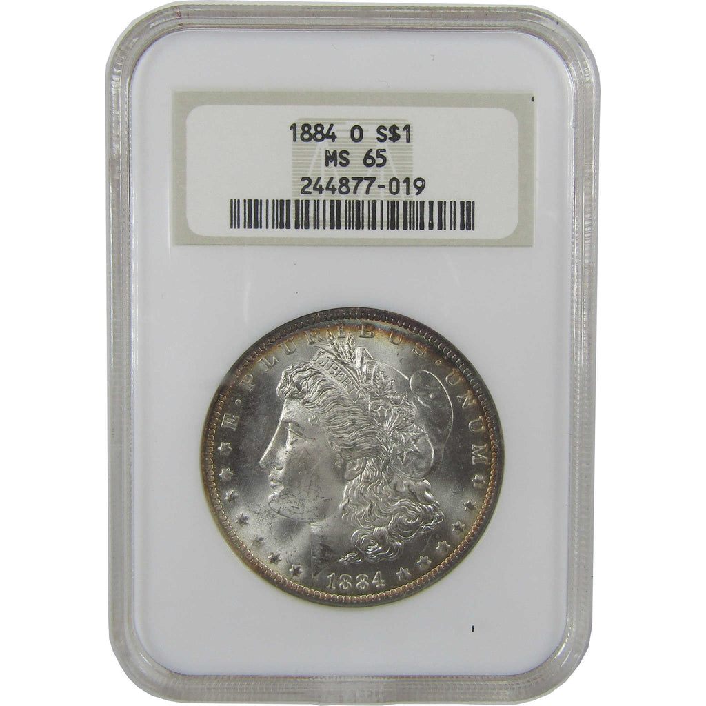 Morgan Silver Dollar MS 65 Uncirculated $1 Coin N7771
