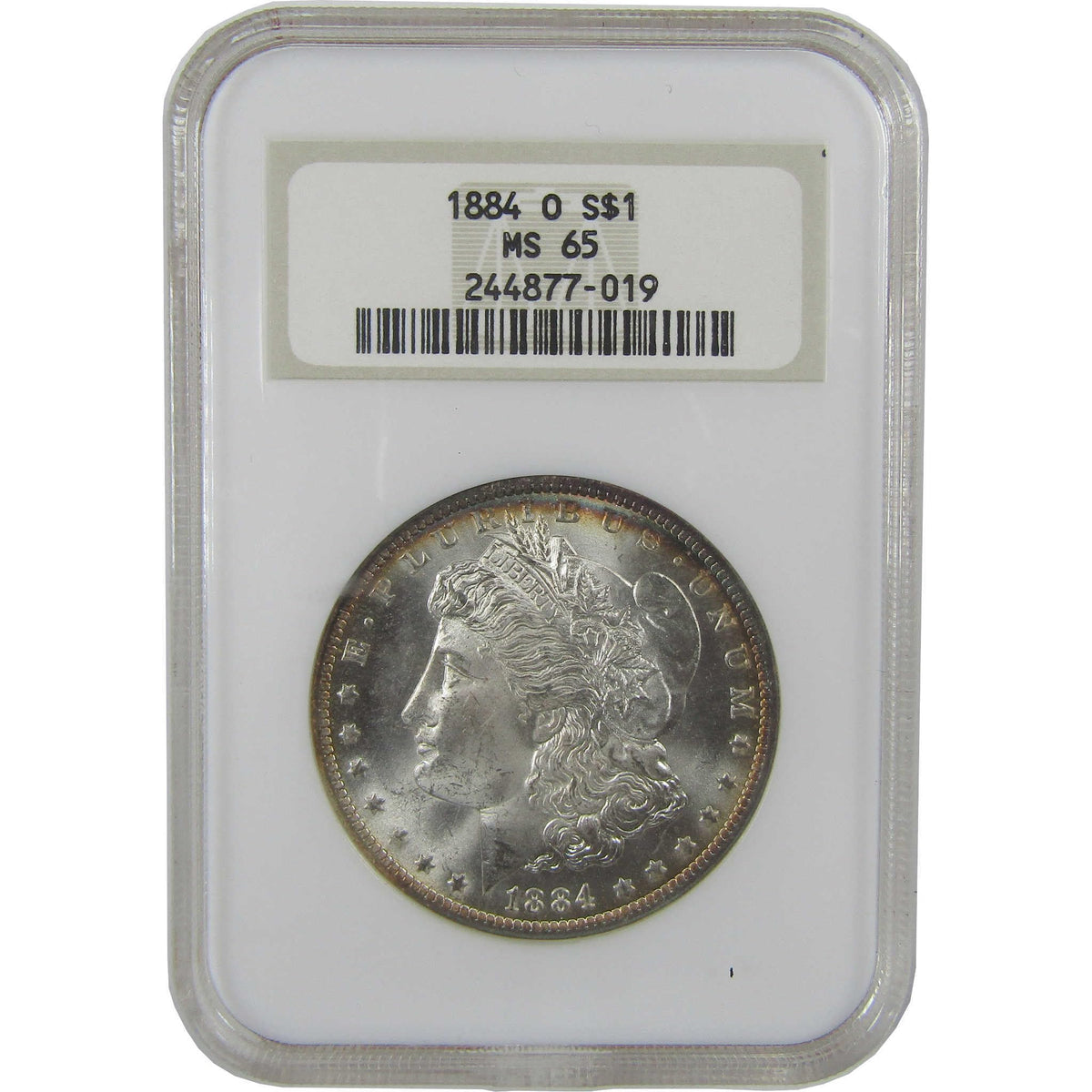 Morgan Silver Dollar MS 65 Uncirculated $1 Coin N7771