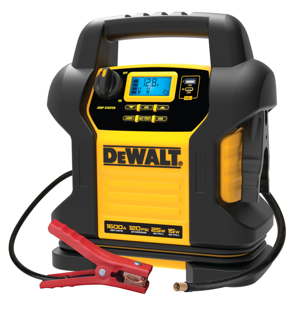 1600 Peak Amp Jump Starter with 120 PSI Air Inflator K221