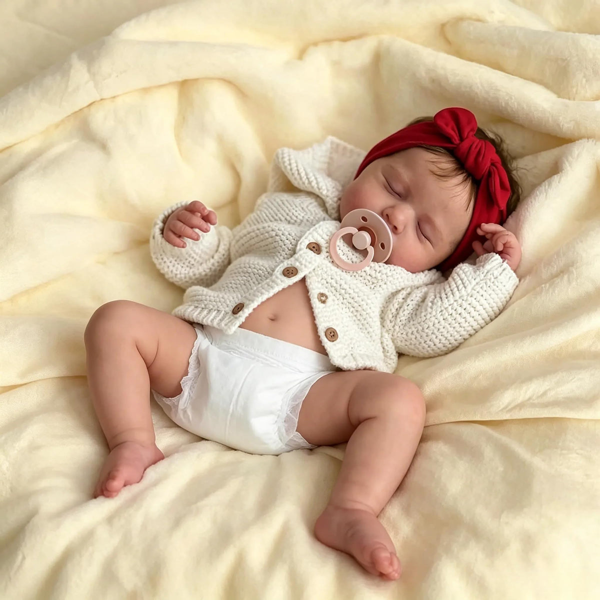 Lifelike Reborn Baby Dolls Full Body 20" Realistic Baby Dolls Girl J3805