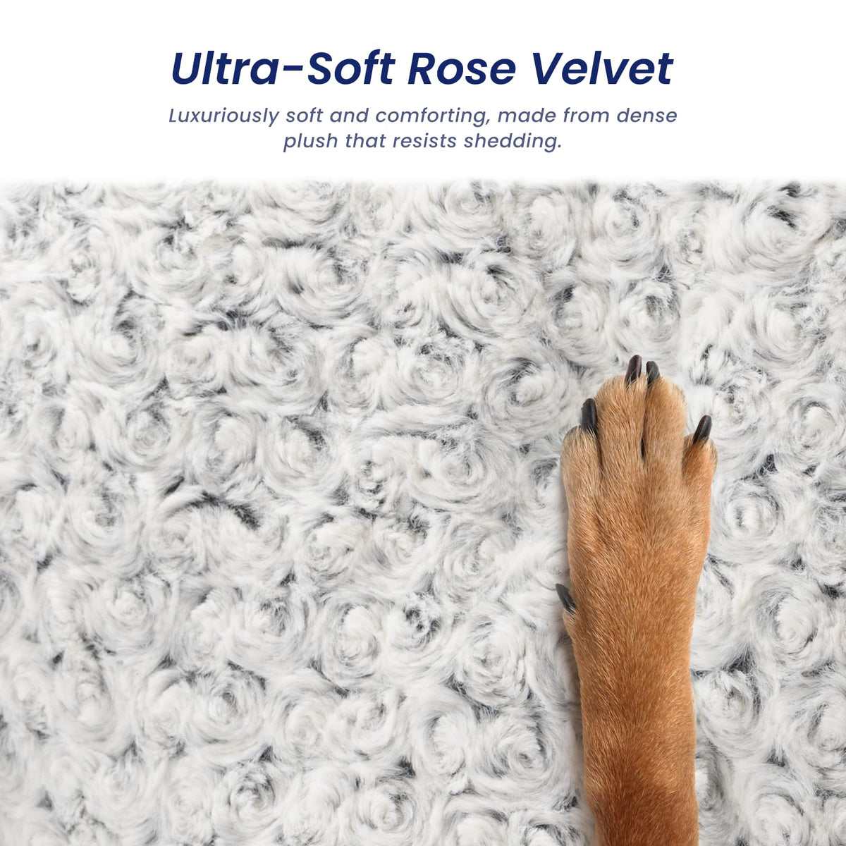 3.5" Thick Plush Non-Slip Dog Bed Mat K155479