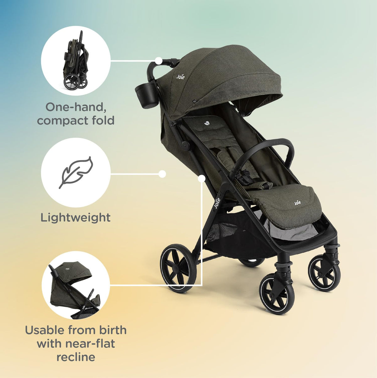 Compact Lightweight Travel Stroller O2237