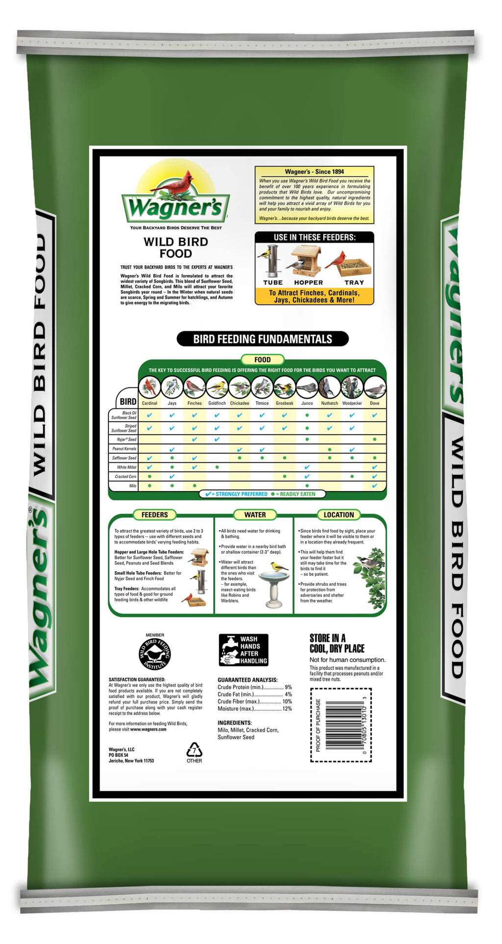 Wild Bird Food 30-Pound Bag E173