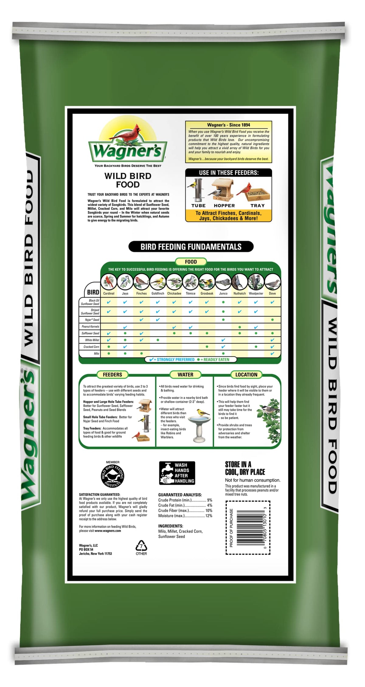 Wild Bird Food 30-Pound Bag E173