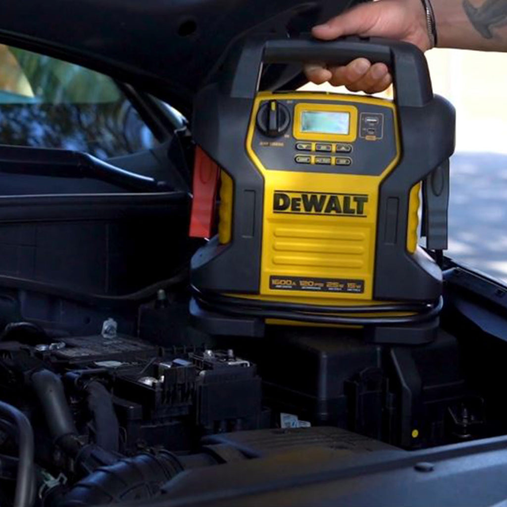 1600 Peak Amp Jump Starter with 120 PSI Air Inflator K221