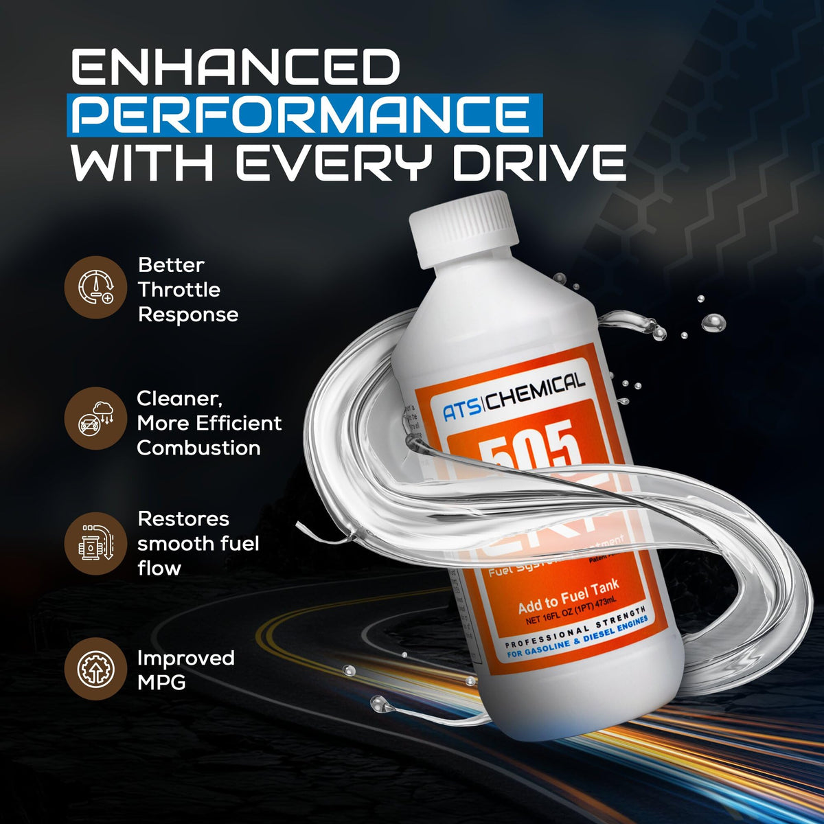 16 oz Fuel System Treatment Carbon Injector Cleaner I6526