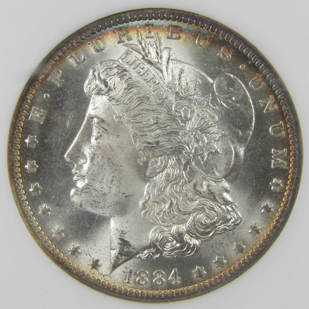 Morgan Silver Dollar MS 65 Uncirculated $1 Coin N7771