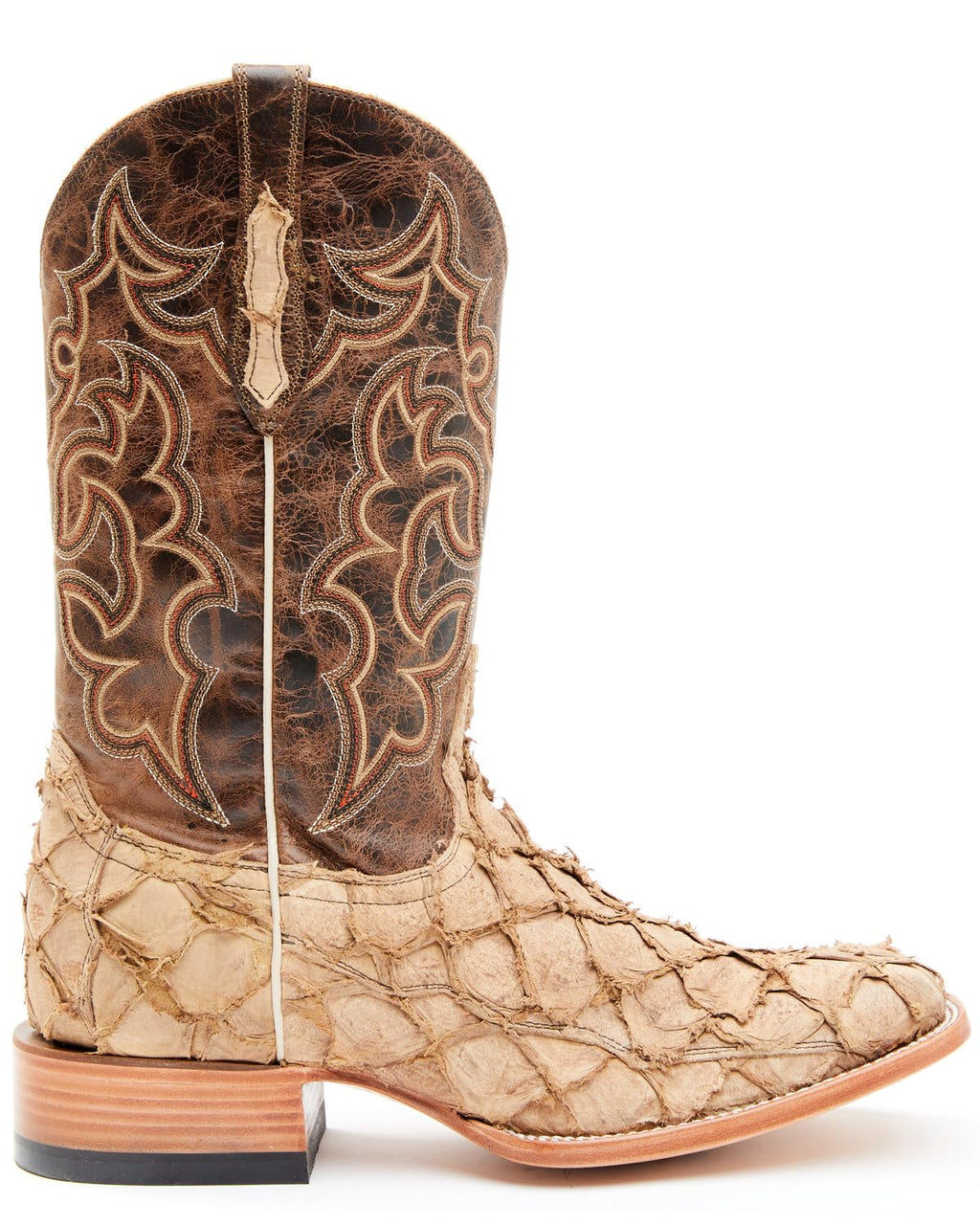 Western Boot Broad Square Toe M6323