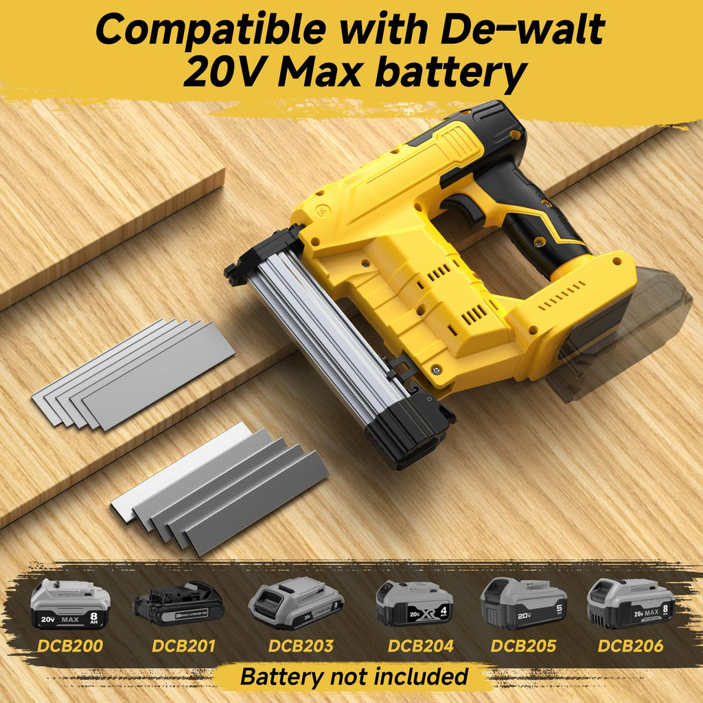 Cordless 18GA Brad Nailer & Stapler with 1000 Nails & Staples P1535