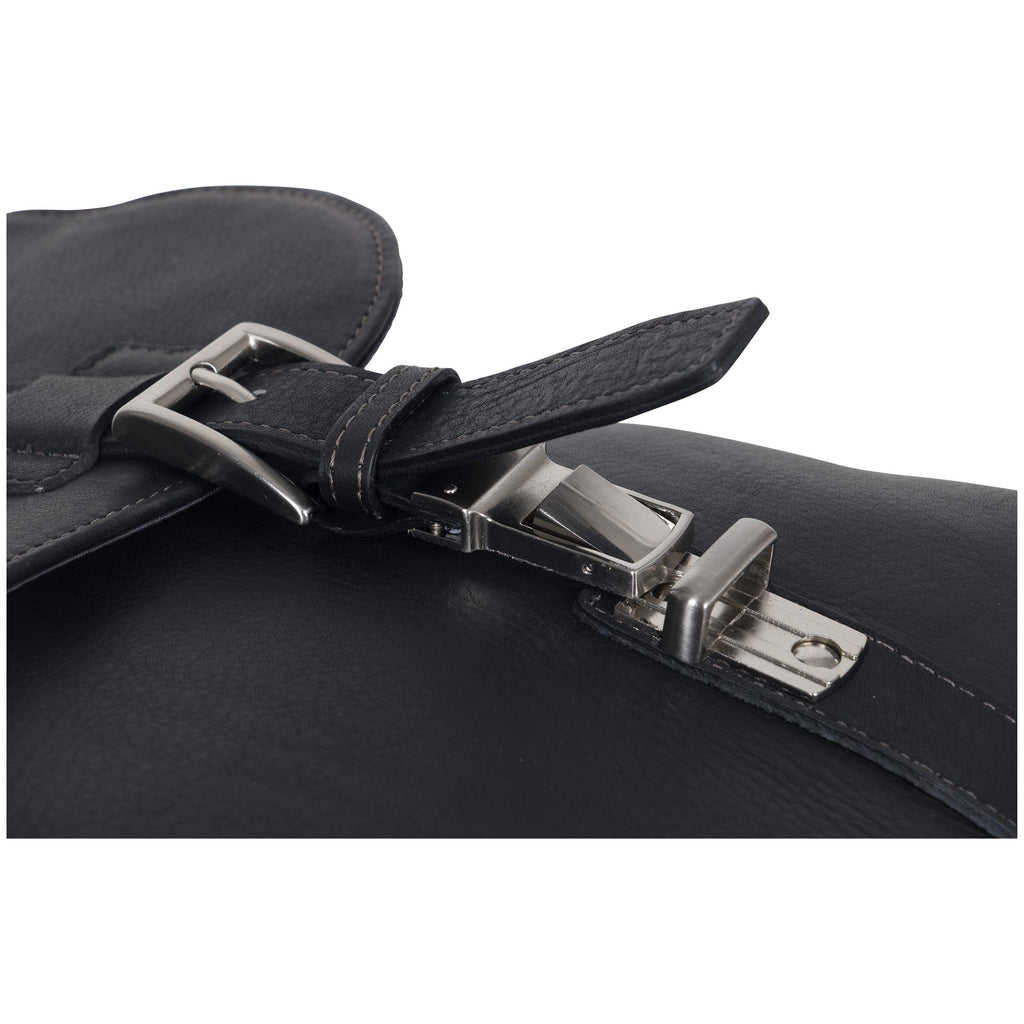 Leather Laptop Messenger Bag J20723