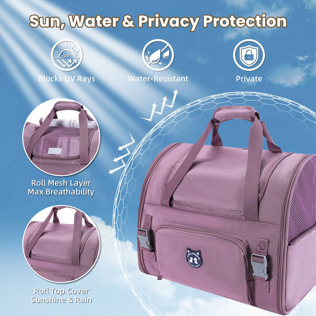 Expandable Large Cat Carrier Backpack G399