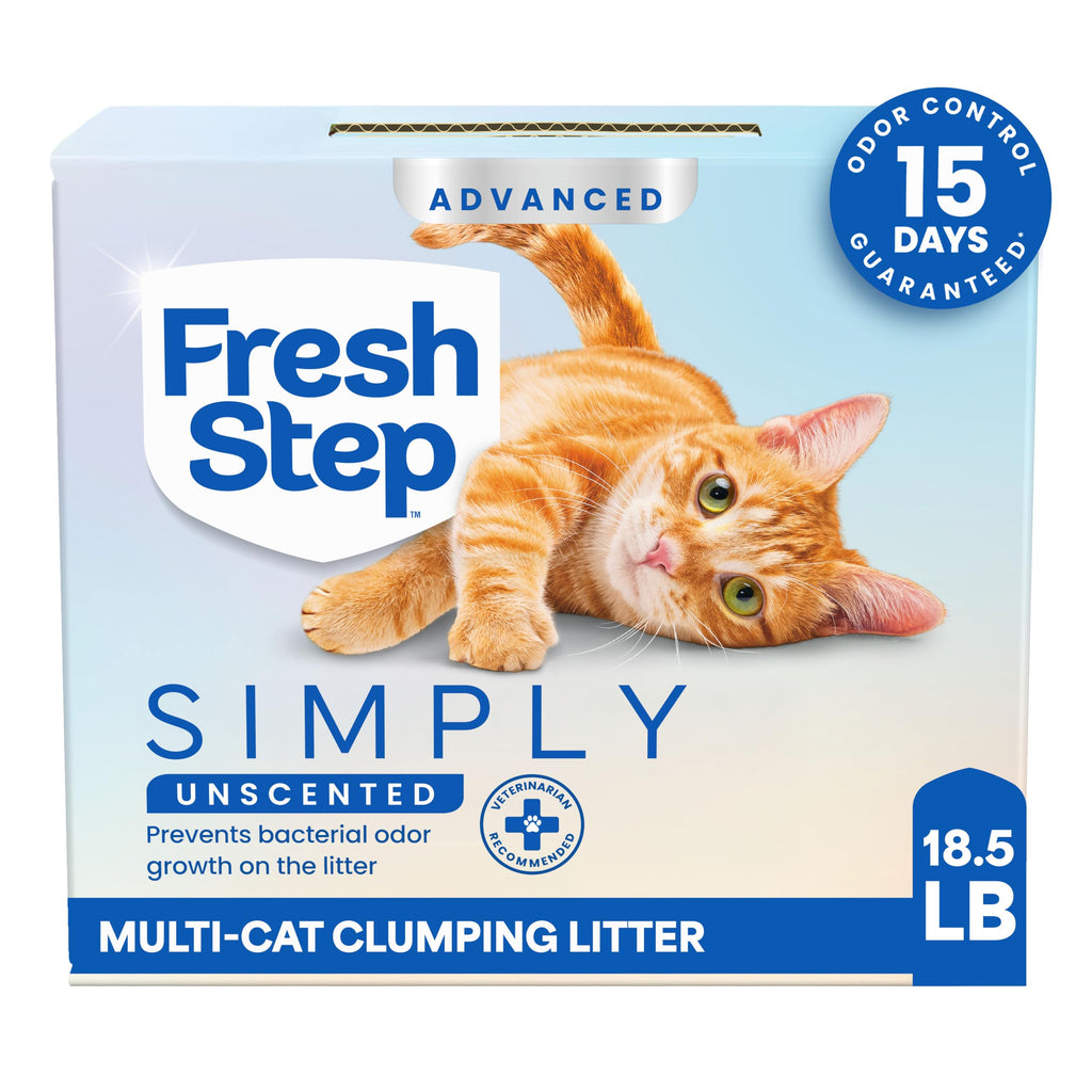 Unscented Multi Cat Clumping Cat Litter, 18.5 lb T7945