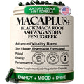 Organic Black Maca Root Capsules 60ct H6697