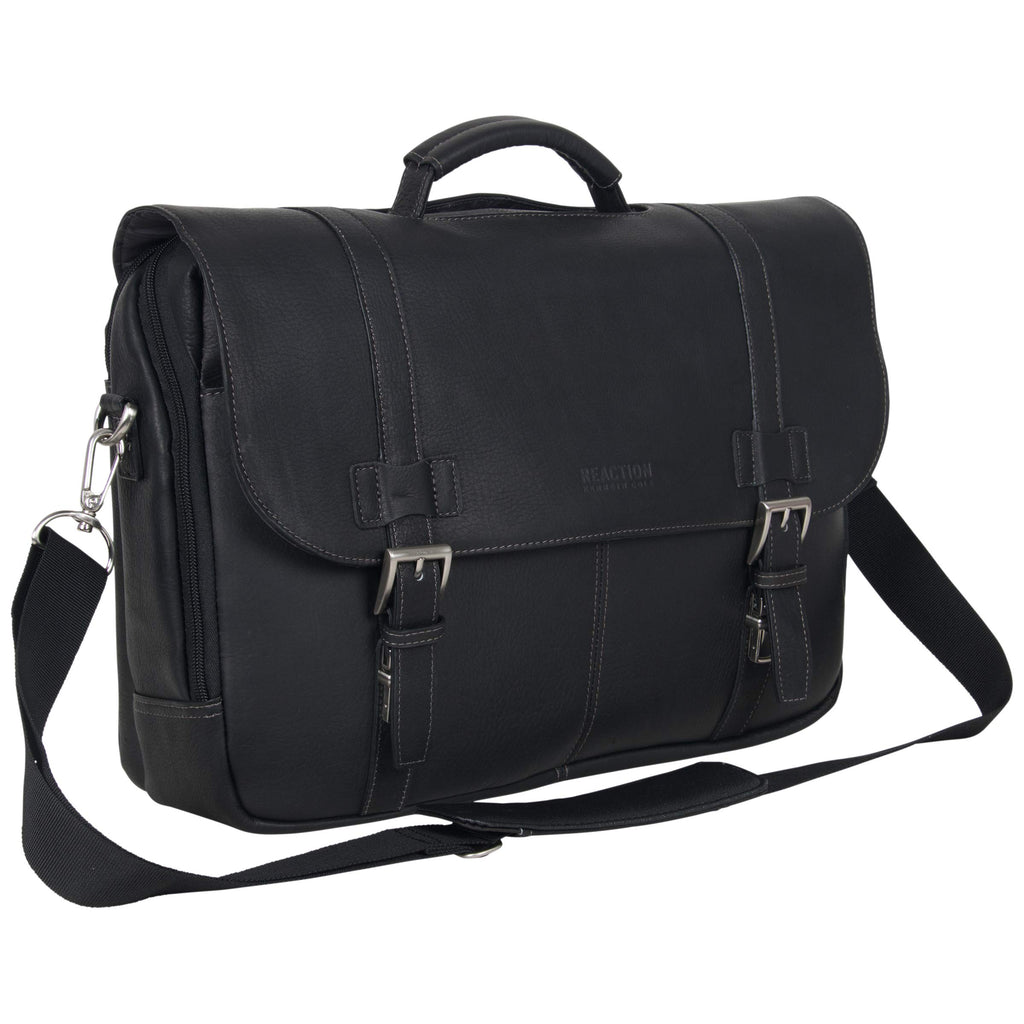 Leather Laptop Messenger Bag J20723