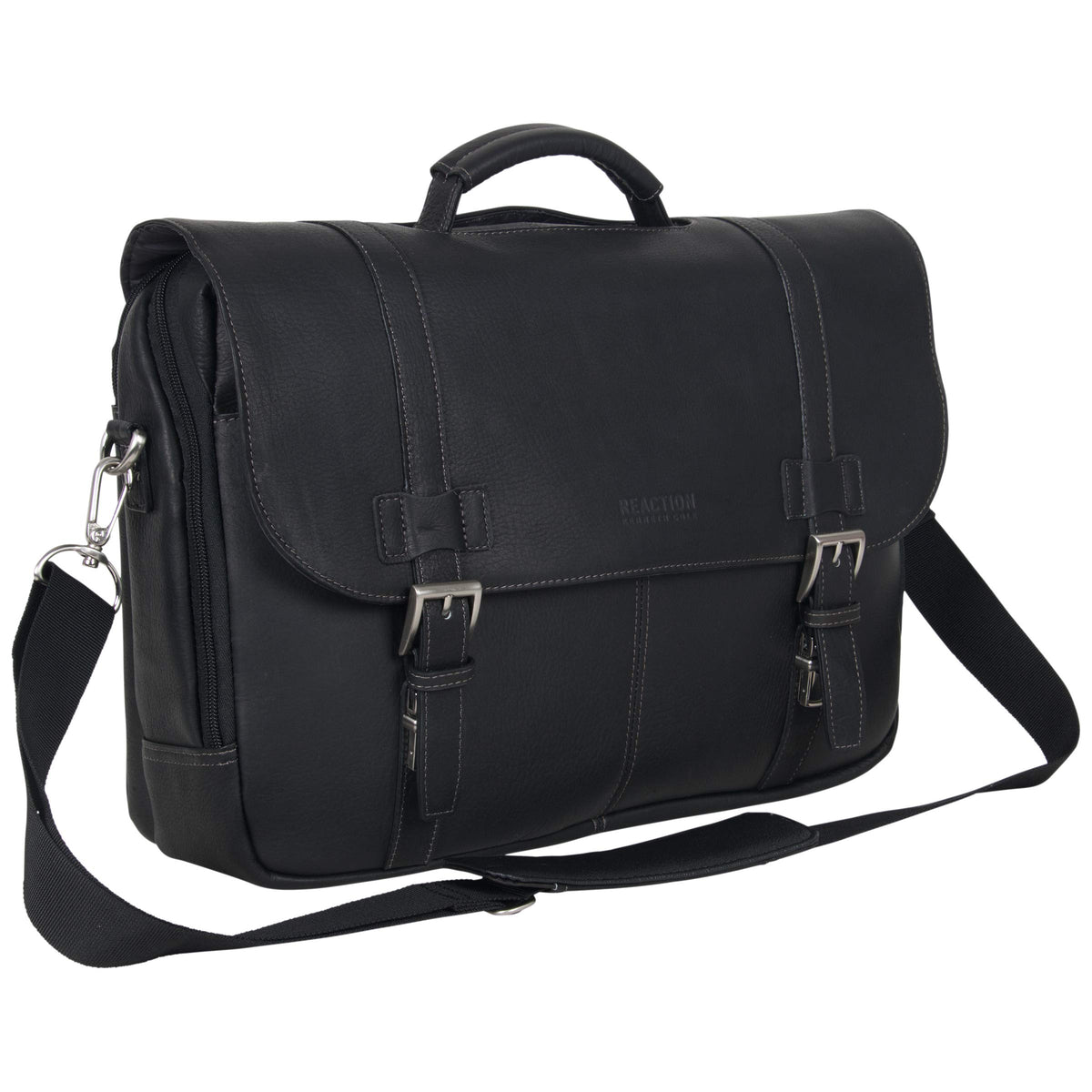 Leather Laptop Messenger Bag J20723