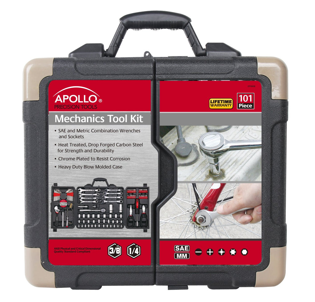 101 Piece SAE and Metric Mechanic Tool Set F798